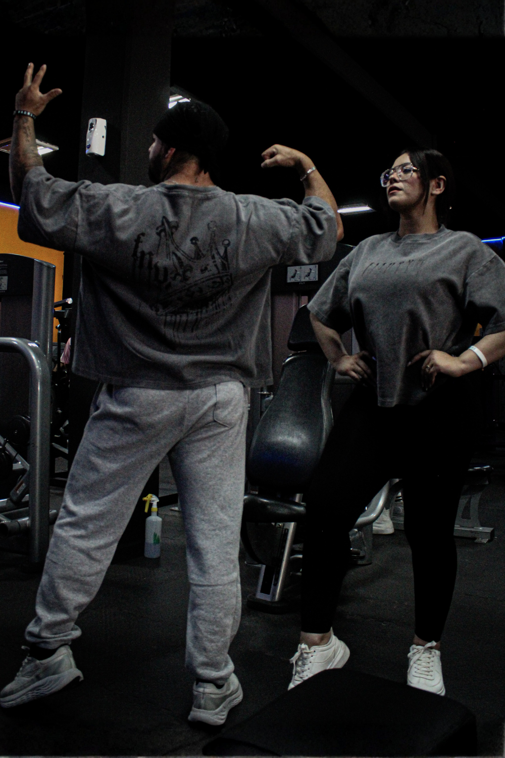 01 - Playera Boxy - Corona Goteante FIRSTGEN - FITNOVA