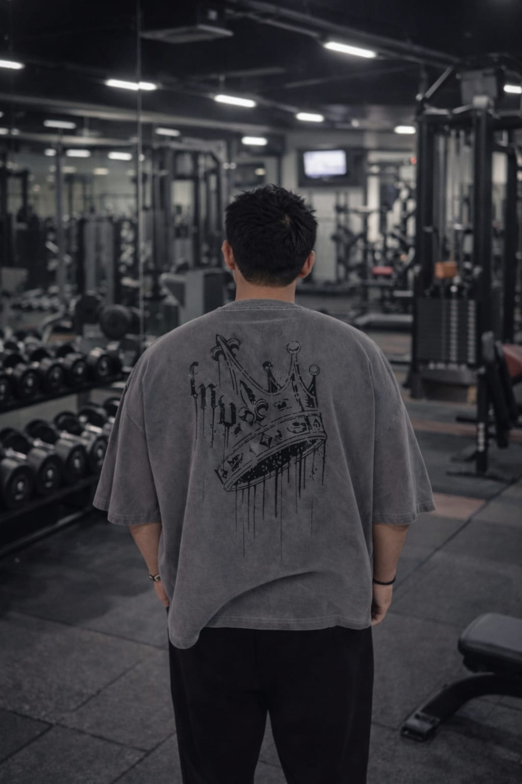 01 - Crown Drippy Tee - Origin Drop